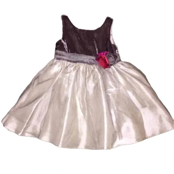 holiday glam dress Little Girl Tutu Dress in Rosie Red by iLovePlum 8Y main image 0